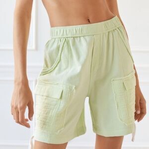 Urban Outfitters out from under Women's Mint Cargo Juno Shorts Beachy